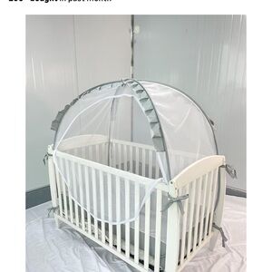 Light Gray Canopy Mosquito Net
